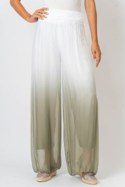 Ombre Silk Pants  side