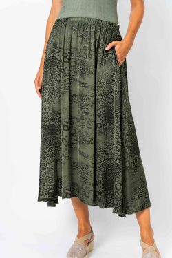 Cheetah Printed Skirt