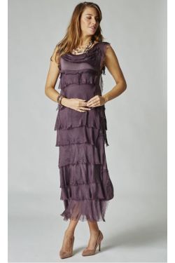 8900 Layered splash Dress