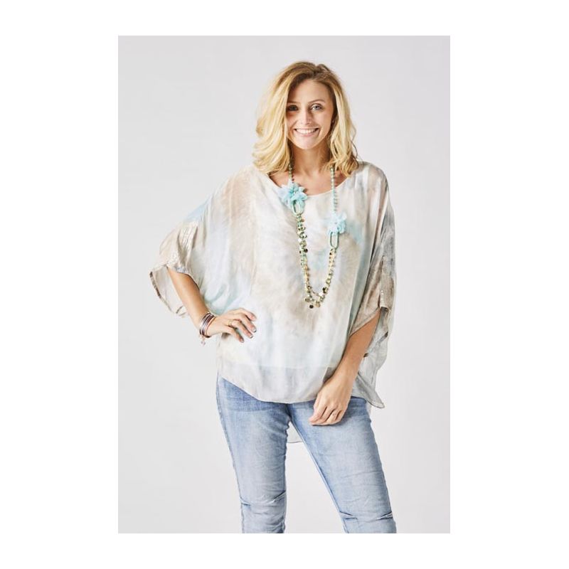 Special T/D silk Blouse