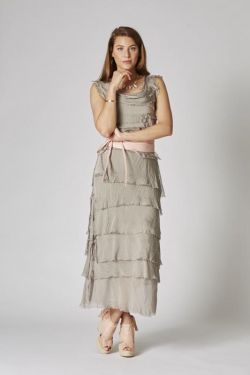 8900 Layered splash Dress