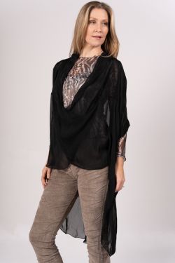 Silk Wrap Top